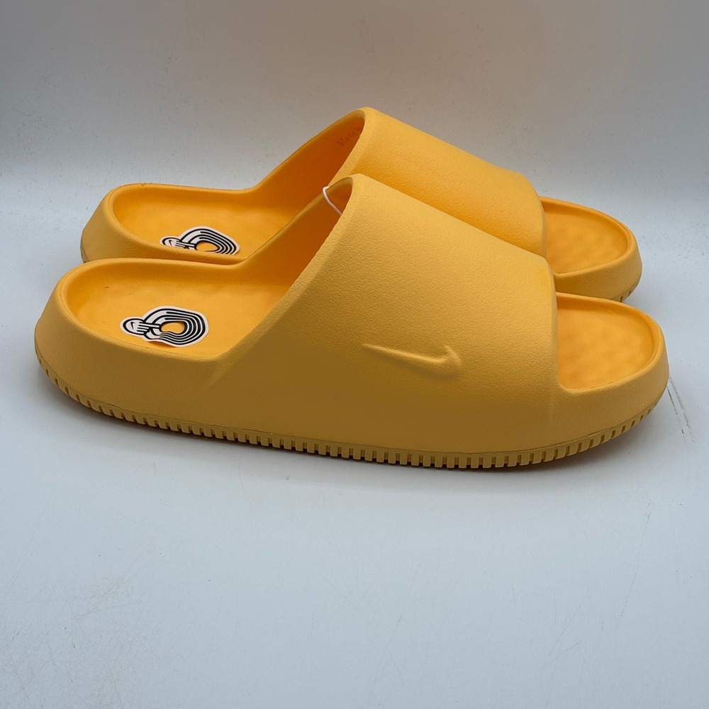 Nike Calm Slide 2.0 Shoes Mens Size 13 Topaz Gold IB0183-700